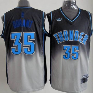 Camiseta Durant #35 Desvanecida Moda Azul
